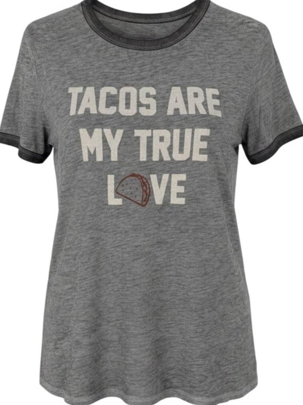 Zoe + Liv Graphic Tee Women's XL Gray